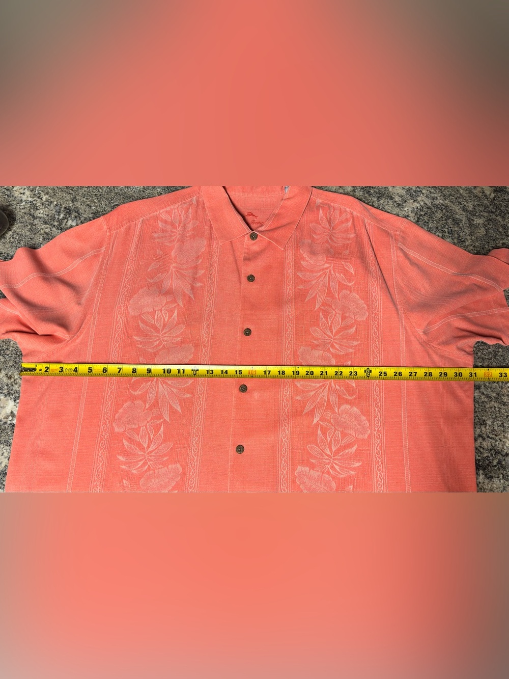 Tommy Bahama Short Sleeve Button Down 3XL - Picture 4 of 8